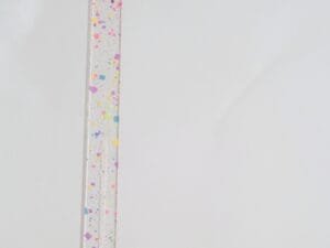 Esquadro 15 mm acrílico confete