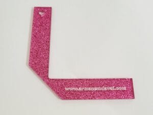 Fio de Cabelo (glitter rosa)