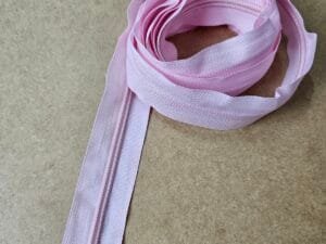 Fecho Ziper (nylon) nº 5 - Rosa Claro - pct c/2 mt