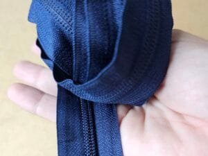 Fecho Ziper (nylon) nº 5 - Azul Marinho - pct c/2 mt