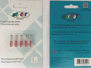 Lâmina de Corte - Off Cut - pct c/ 5 unidades