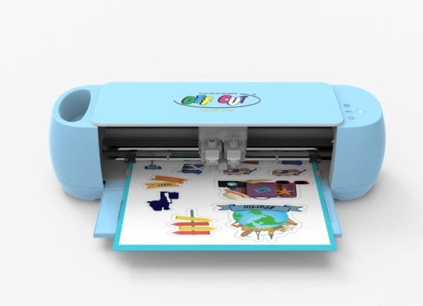 Off Cut - Plotter de Recorte Off Paper - Azul