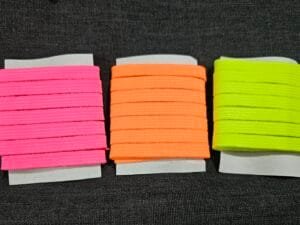 Elástico chato Neon pct c/3 mt
