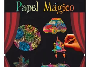 Papel Mágico c/bastão - OffPaper - formato A4 - pct c/5 fls