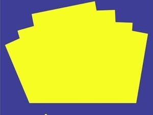 Papel Amarelo Neon 180g- formato A4 - OffPaper - pct c/20 fls