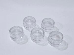 Potinho com tampa rosqueavel (empilhável) para creme - pct c/5und