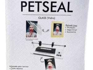 Petseal Brilho (Glass) Efeito Vidro A4 240 micras - PSG - pct c/ 5 pçs