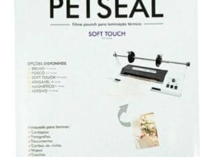 Petseal pouch Toque de Seda (soft touch) 220mm x 307mm - 125mic - pct c/12 und