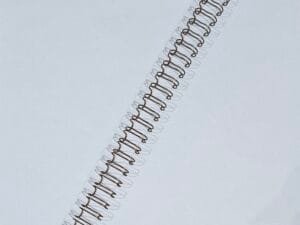 Wire-o 3/8" passo  3:1 - Bronze