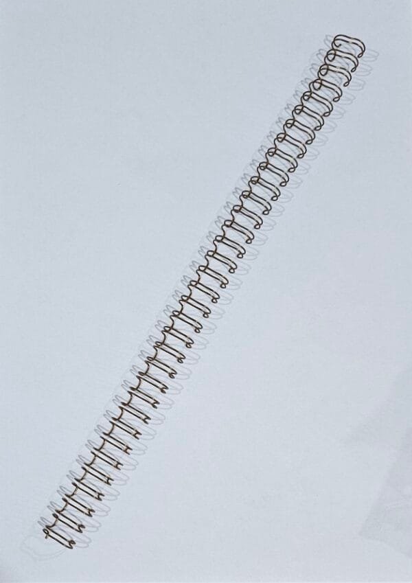 Wire-o 3/8" passo  3:1 - Bronze