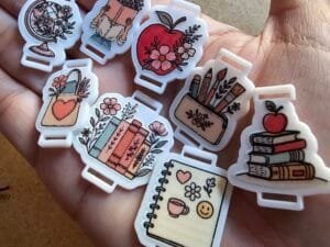 Passador DTF UV - Dia dos Professores - para elástico chato - 1 und