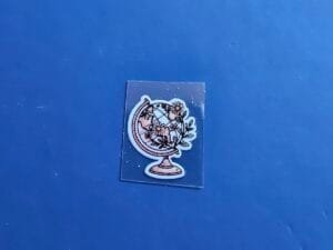 DTF para Tecido -  9x9 cm - Globo Florido