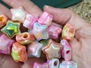 Entremeio estrela furta cor - pct c/5 und mista