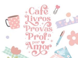 DTF para Tecido - indicado para Bolsa 30x30 cm - Café Livros Provas...