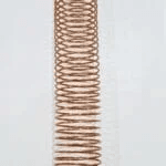 Espiral metálico  - passo 3x1 (8,4mm) - 1 1/4" - Cobre Rosé