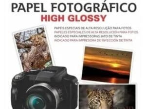 Papel Fotográfico High adesivo - A4 - 120g - OffPaper - pct c/50 fl