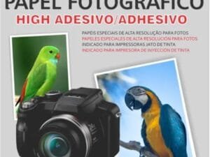 Papel Fotográfico High adesivo - A4 - 130g - OffPaper - pct c/50 fl