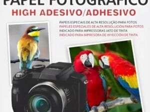 Papel Fotográfico High adesivo - A4 - 80g - OffPaper - pct c/20 fl