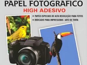 Papel Fotográfico High adesivo - A4 - 135g - OffPaper - pct c/20 fls